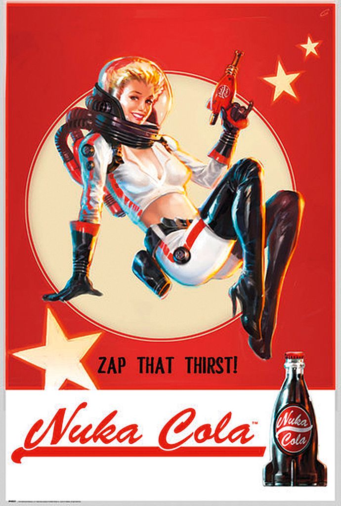 FALLOUT - Poster Maxi 91cmx51cm - Nuka Cola Produktbild 