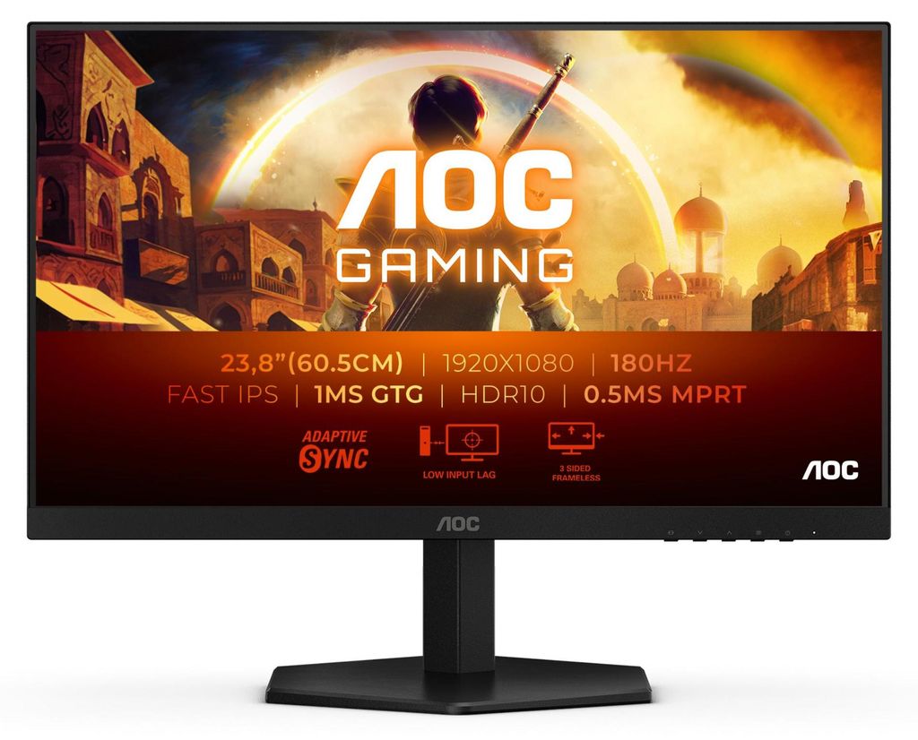 AOC 60,5cm (23,8") 24G42E    16:09 HDMI+DP black/grey Zdjęcie produktu 