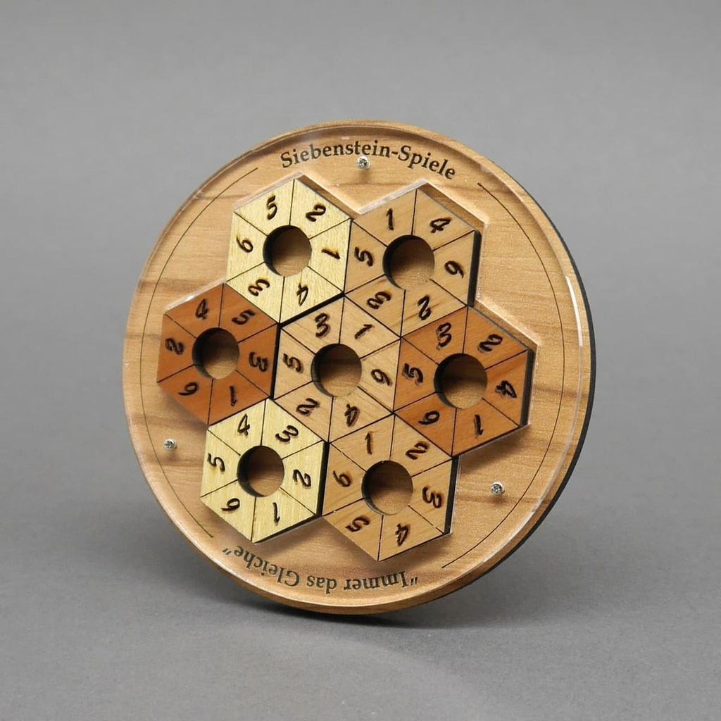 IMMER DAS GLEICHE - Zahlen-Legepuzzle