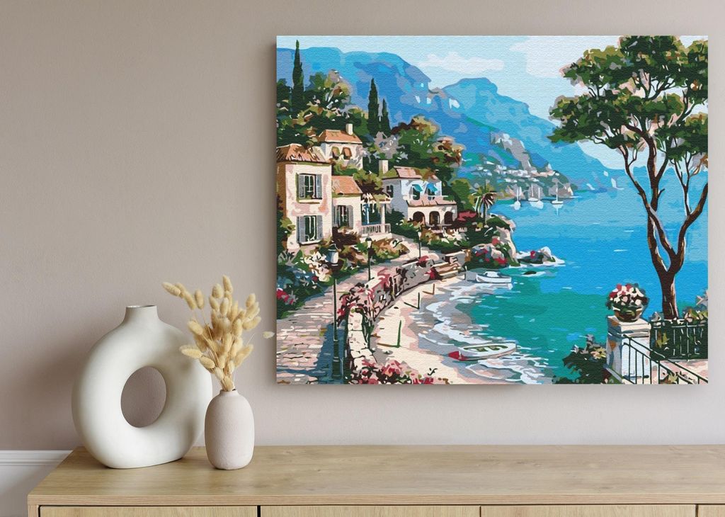 Malen nach Zahlen ITALIAN HOLIDAYS, auf Rahmen, 40x50cm, 801022907