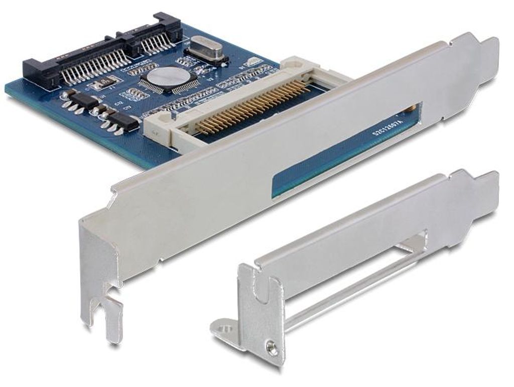 DELOCK Card Reader SATA 22Pin -> CF Card I/II mit Slotble intern