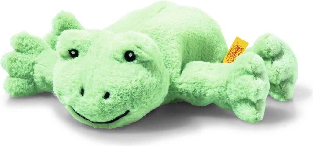 Steiff Plüsch Frosch Kuscheltier Cappy hellgrün - 20 cm - weiches Stofftier