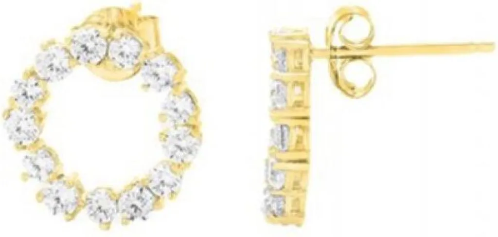 RADIANT JEWELS RY000025 Bague en Argent Massif avec Cristaux Brillants