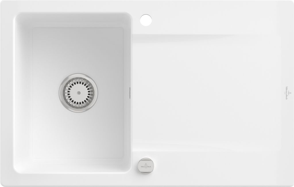 Villeroy & Boch Keramikspüle 333402KG, Siluet 45 Produktbild 