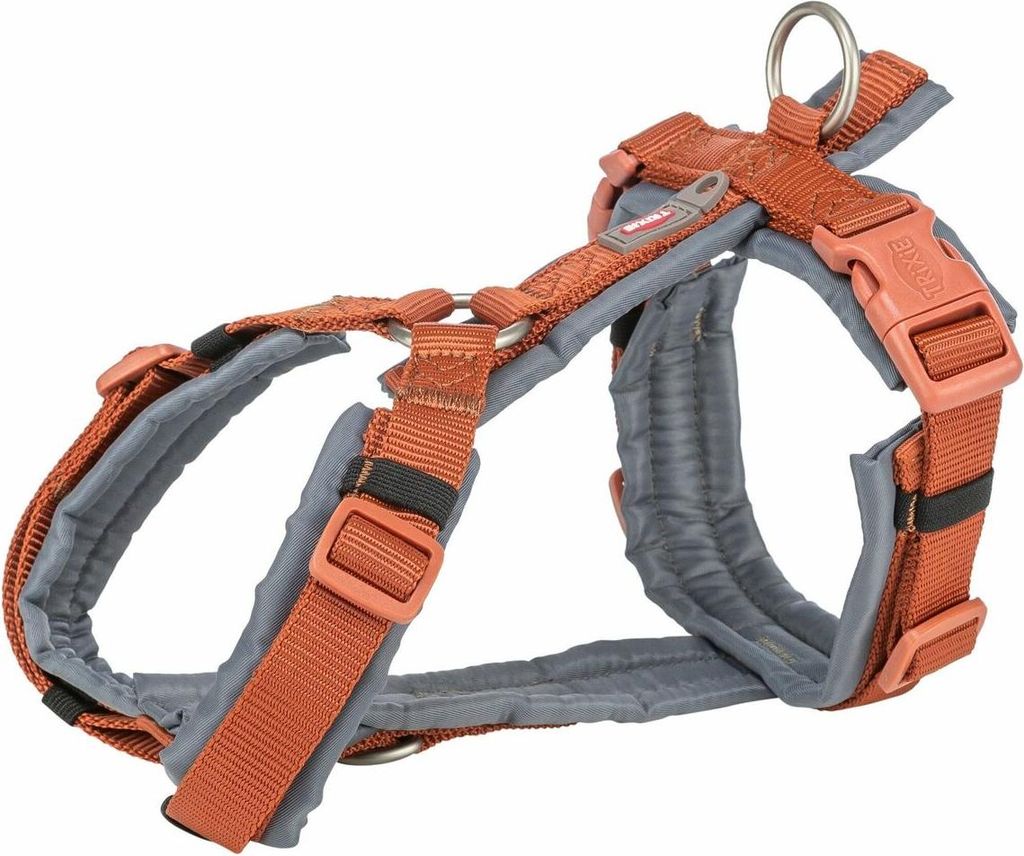 Hundegeschirr Trixie Premium Trekking Orange Graphit L