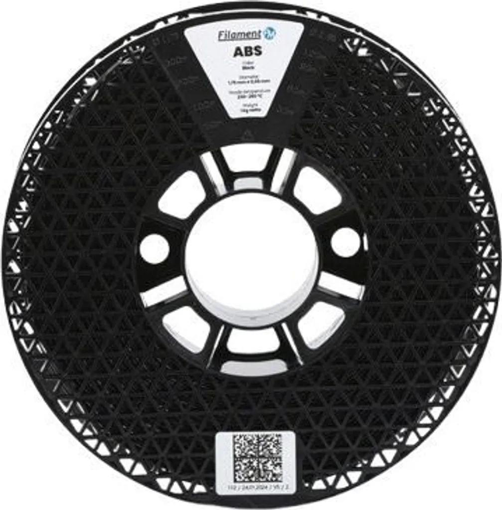 Filament 3D ABS noir 1.75 PM 1kg pour prototypage technique et ingénierie