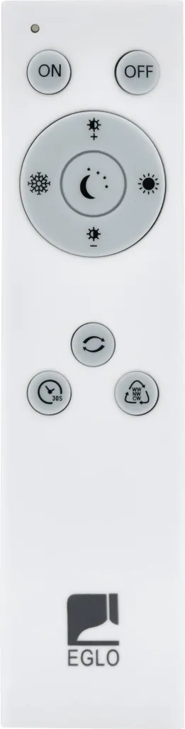 Plafonnier LED Lanciano 1 : Solution Éclairage Modulable avec Effet Cristal - 6