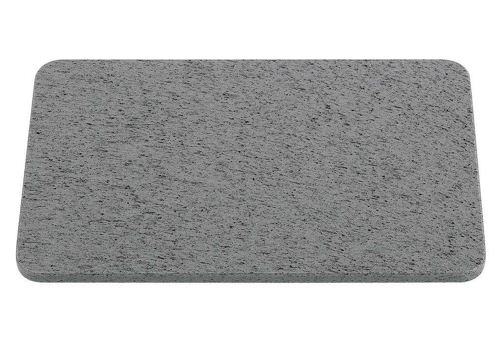 ZASSENHAUS tavola da colazione in plastica 25x16cm nero Immagine del prodotto 