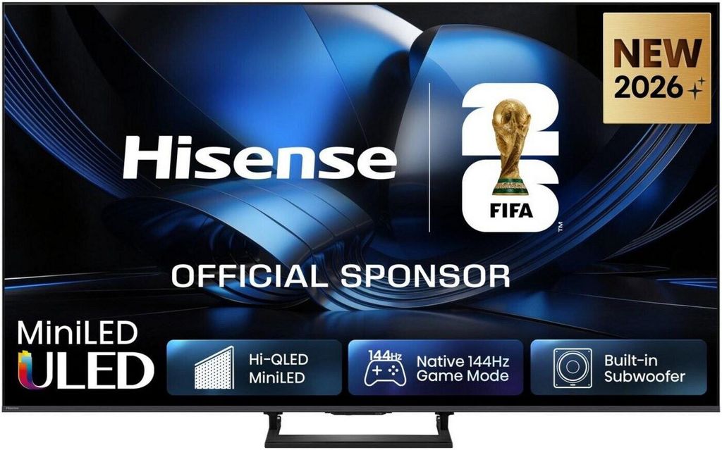 Hisense 50 '' U7DSE | ULED MiniLED Smart TV 4K 144 Hz, 127 Produktbild 