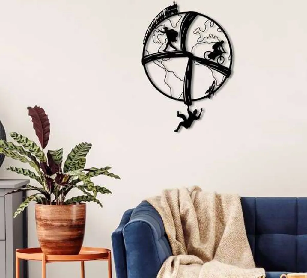 DECORTIE Anima Libera Decorazione Murale in Metallo | Design Moderno