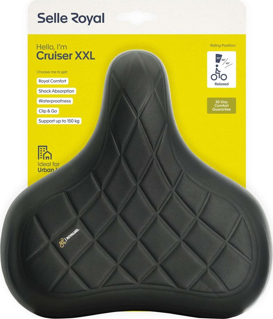 Selle Royal Selle Cruiser sella rilassata xxl nero Immagine del prodotto 