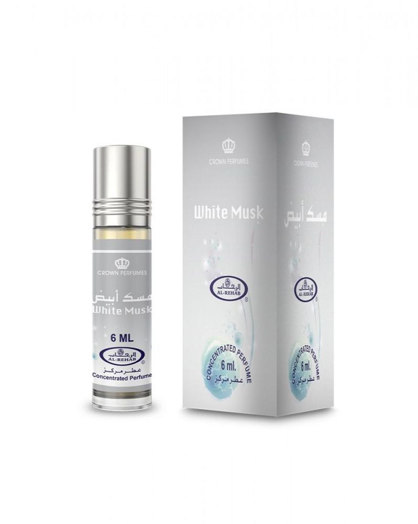 Al-Rehab Roll On Parfumöl WHITE MUSK 6ml Produktbild 