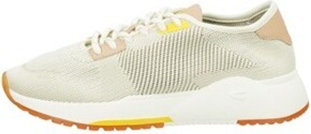 camel active Damen Ramble Sneaker, Off wht./Sand, 36 EU