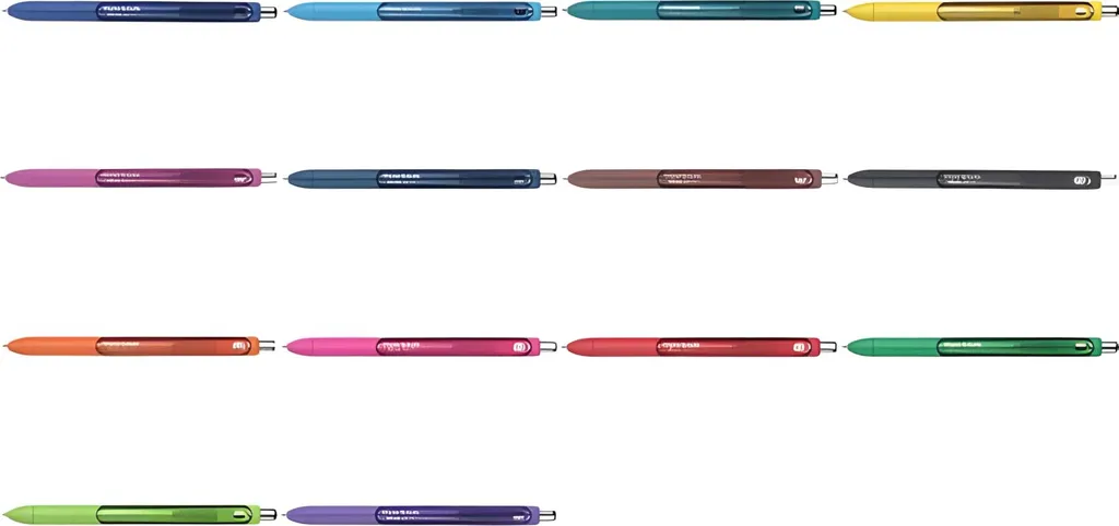 Stylos Papermate InkJoy Gel Bleu pour une écriture fluide sans bavures