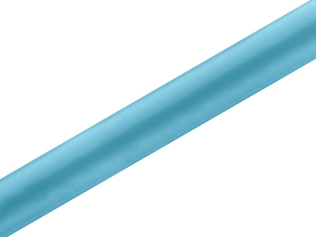 Glatter Satin, türkis, 0,36 x 9 m (1 Karton / 24 Stk.) (1 Stk. / 9 m.)