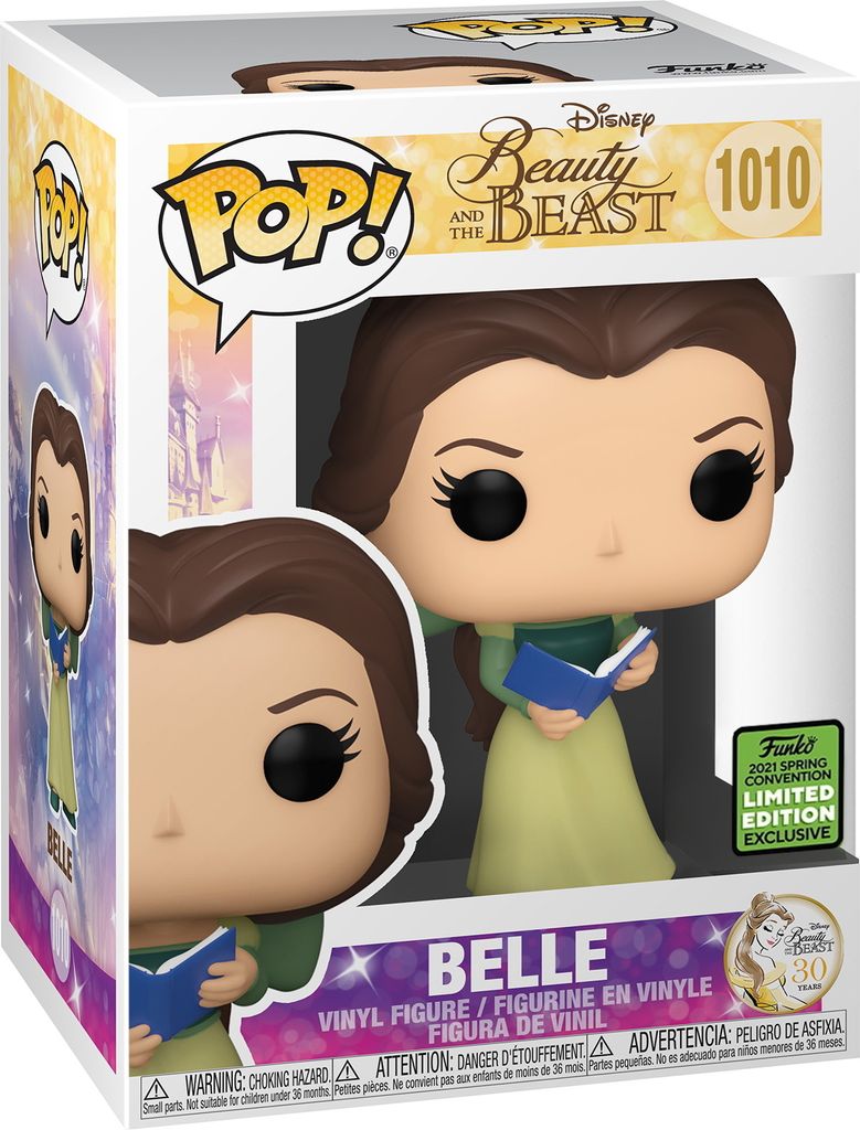 Disney Beauty and the Beast - Belle 1010 2021 Spring Convention Limited Edition Exclusive - Funko Pop! - Vinyl Figur