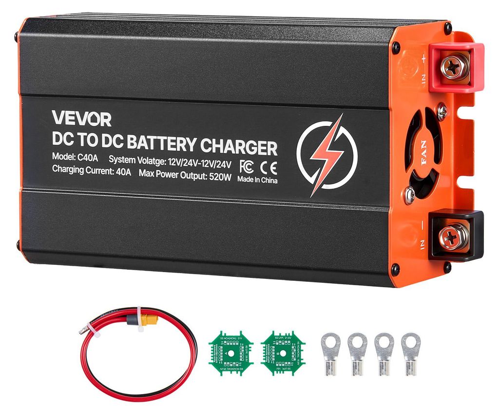 VEVOR DC-DC Ladebooster 40 A 520 W, Ladegerät für Produktbild 