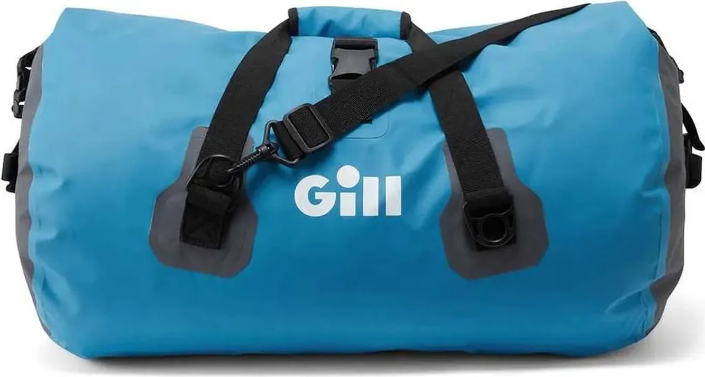 Duffel Bag 60L Gill Voyager Bleu avec Bretelles de Sac à Dos Amovibles