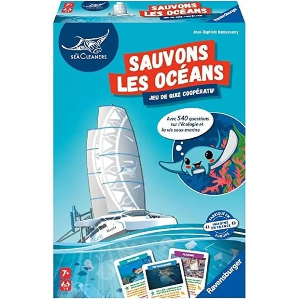 Jeu éducatif éco-responsable The SeaCleaners Ravensburger 209798