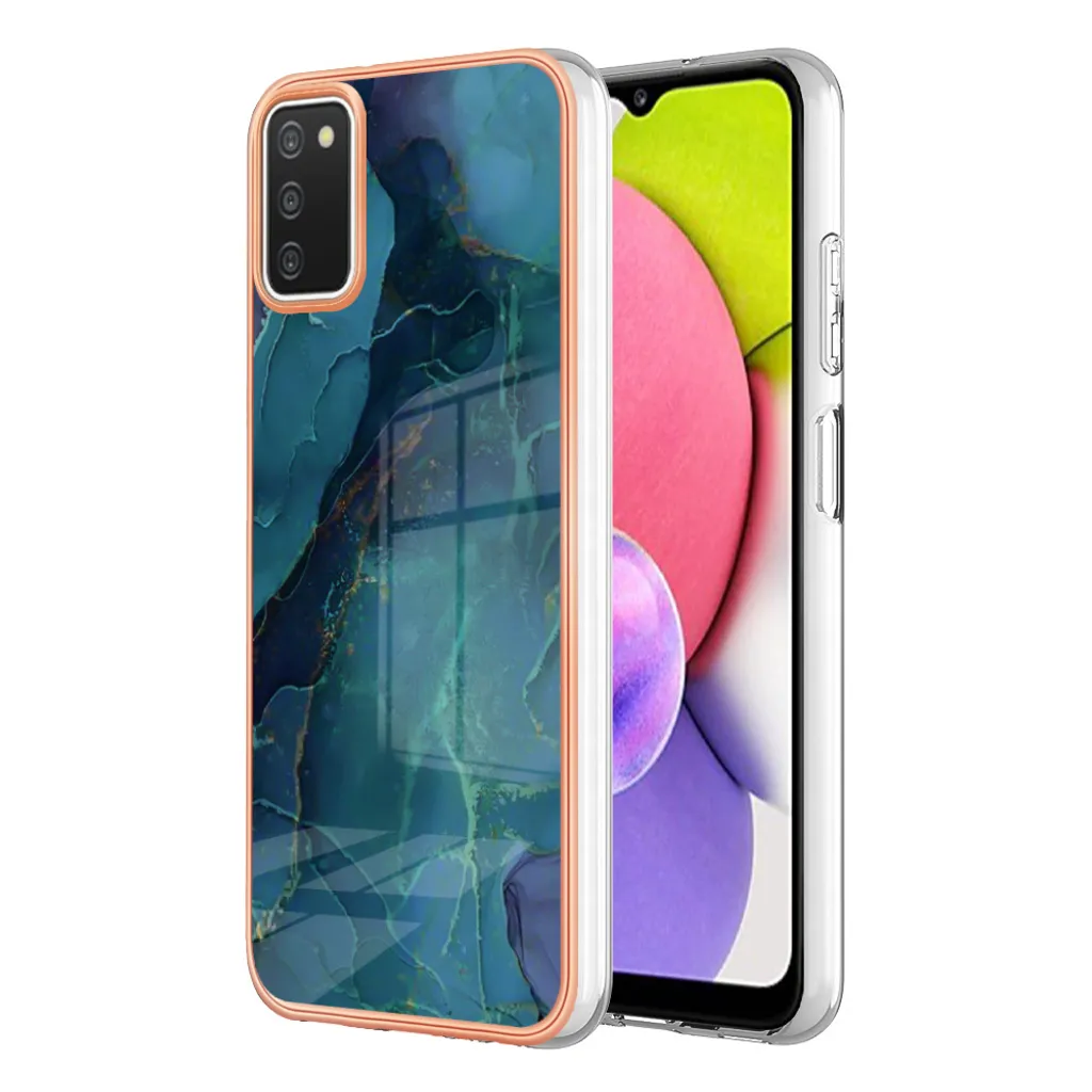 Custodia Samsung A03S TPU Antiurto Verde - Protezione Militare Soft