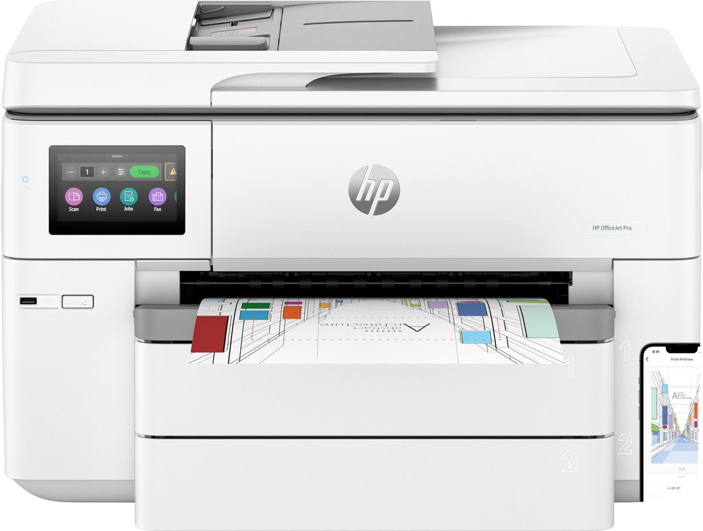 HP HP Officejet Pro 9730e Wide Format All-in-One AllinOne Produktbild 
