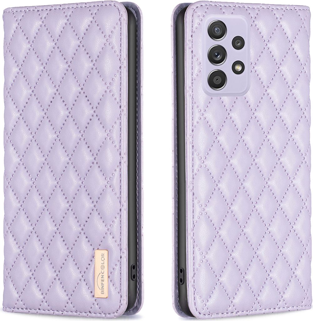 Galaxy A52 Pouzdro, Elegantní Flip Kožené Pouzdro s Kapsami Obrázek produktu 
