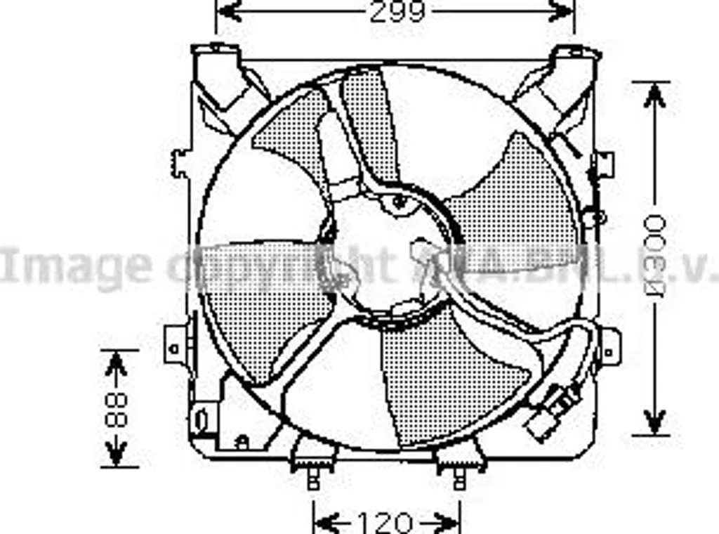 Évitez la surchauffe moteur Civic avec le ventilateur AVA HD7522 OE
