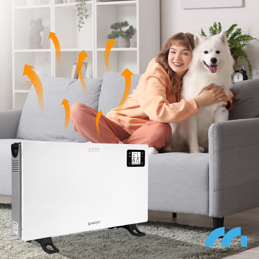 MalTec elektrický topný konvektor CH2000DW 2000W časový Obrázek produktu 9
