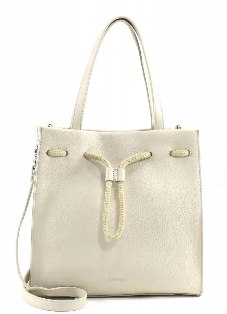 SURI FREY Maddy Cityshopper Cream: Borsa a Tracolla Beige Elegante