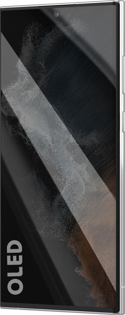 Clappio, Soft-OLED Komplettdisplay mit Gehäuse Galaxy S22 Ultra, Weiß