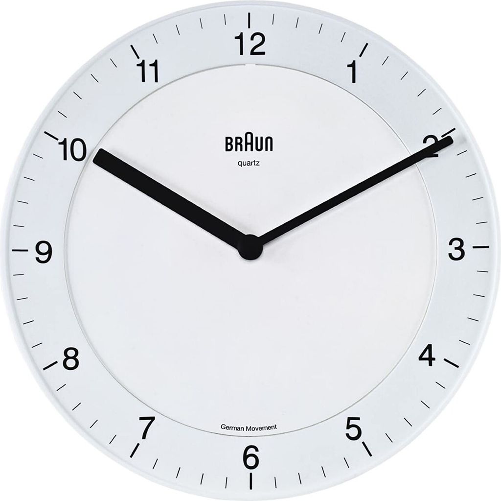 Braun - BC06W - Horloge murale
