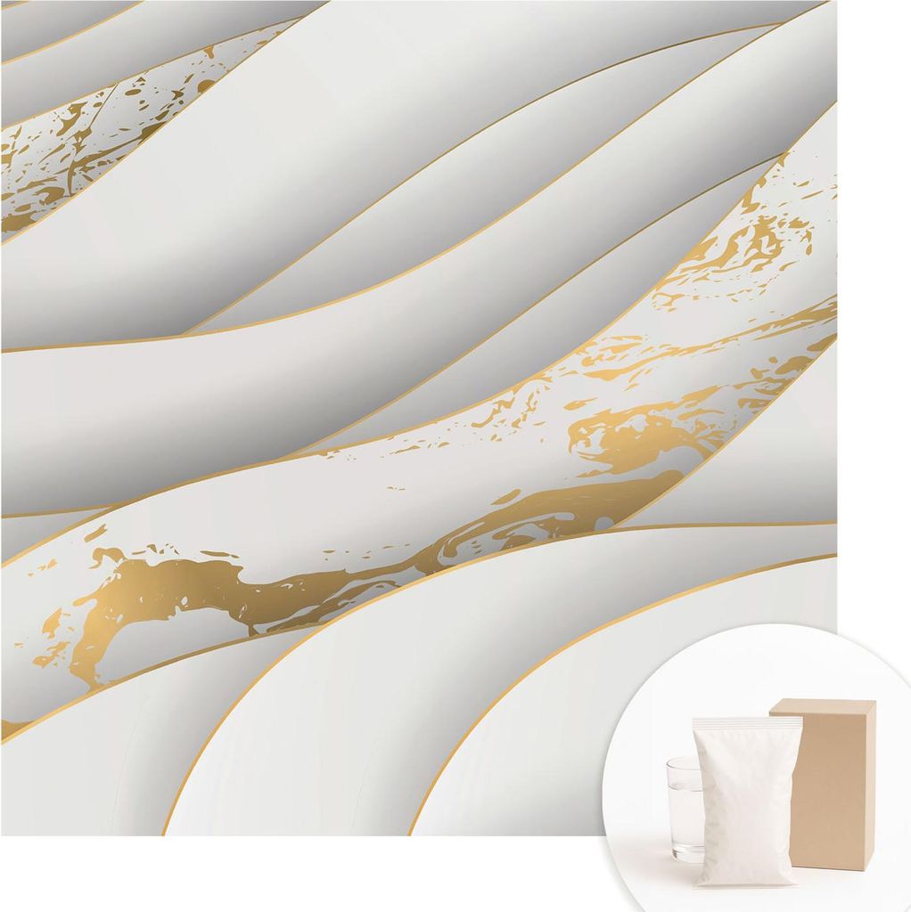 Fototapete - Wandbilder für Wohnzimmer - 250x250 cm - Dekorative Wandfolie - Modernes Design für Wanddekoration - Tapeten für Innenräume - Dyna...
