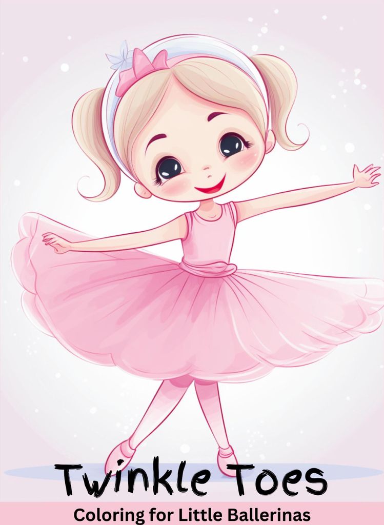 Twinkle Toes Coloring for Little Ballerinas