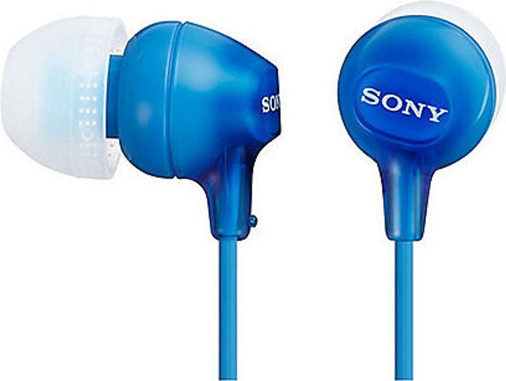 Sony MDR EX 15 LPLI In-Ear Kopfhörer Blau Produktbild 