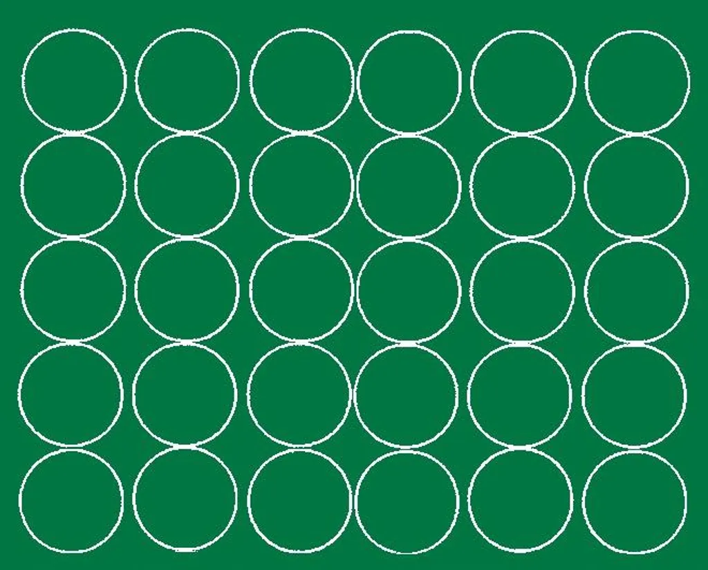 Pastilles adhésives vertes brillantes 80mm - Étiquettes rondes de stock