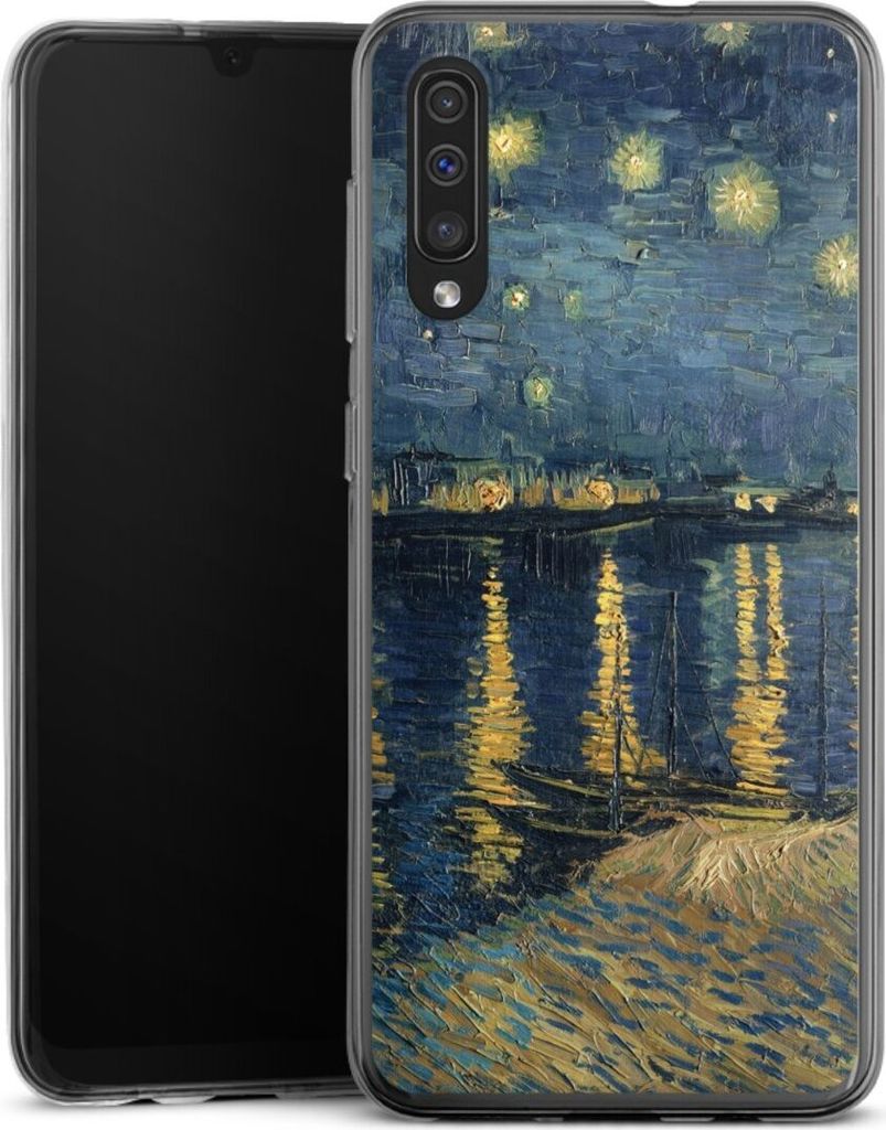 DeinDesign Handyhülle für Samsung Galaxy A50 Silikon Hülle Case Smartphone Schutzhülle Kunst Malerei