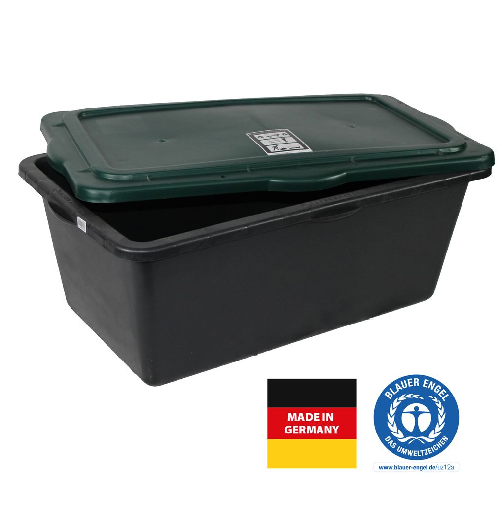 5 x Mörtelkasten mit Deckel 90 Liter / Friesenthal Produktbild 
