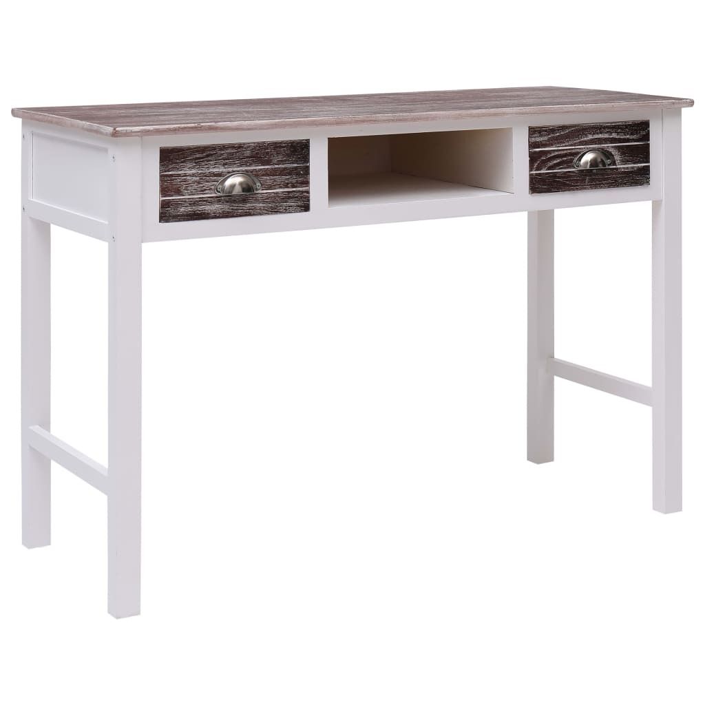 Schreibtisch Braun 110 × 45 × 76 cm Holz