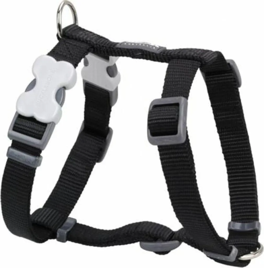Pettorina Imbottita Red Dingo Nero 30-48 cm: Sicurezza e Controllo
