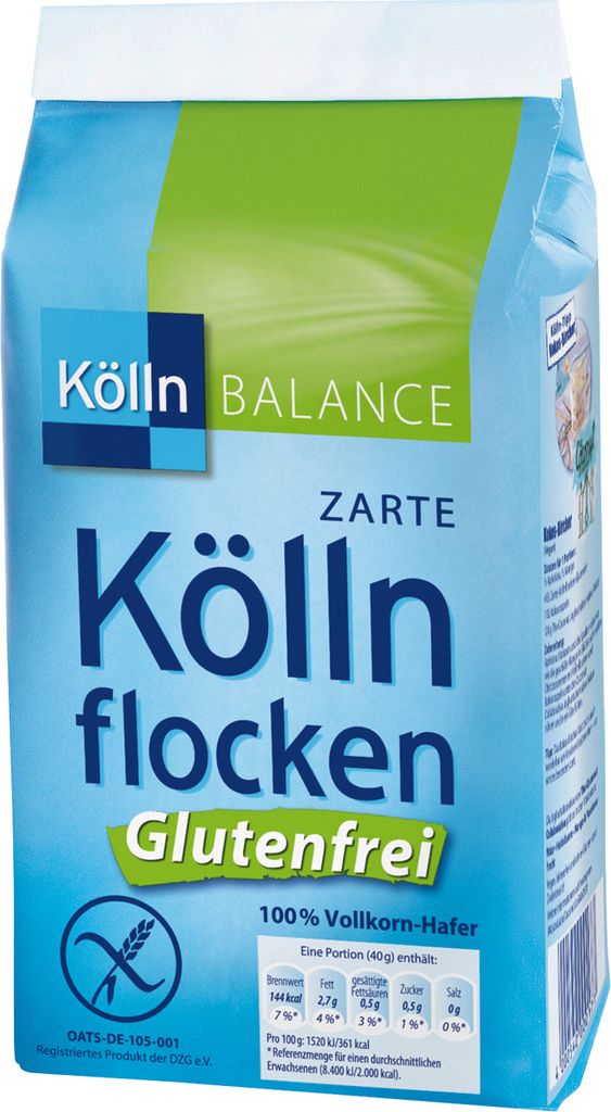 Kölln Balance Glutenfreie Köllnflocken zart 100 Prozent Produktbild 4