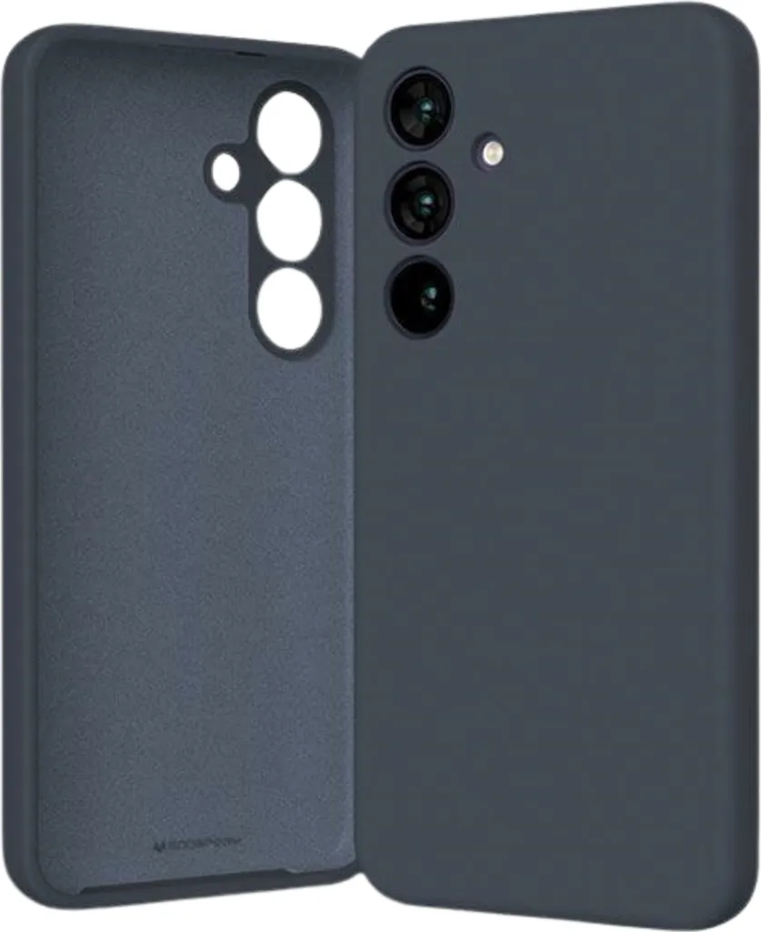 Cover Samsung S24 Mercury Silicone Blu Navy - Stile e Grip Urbano