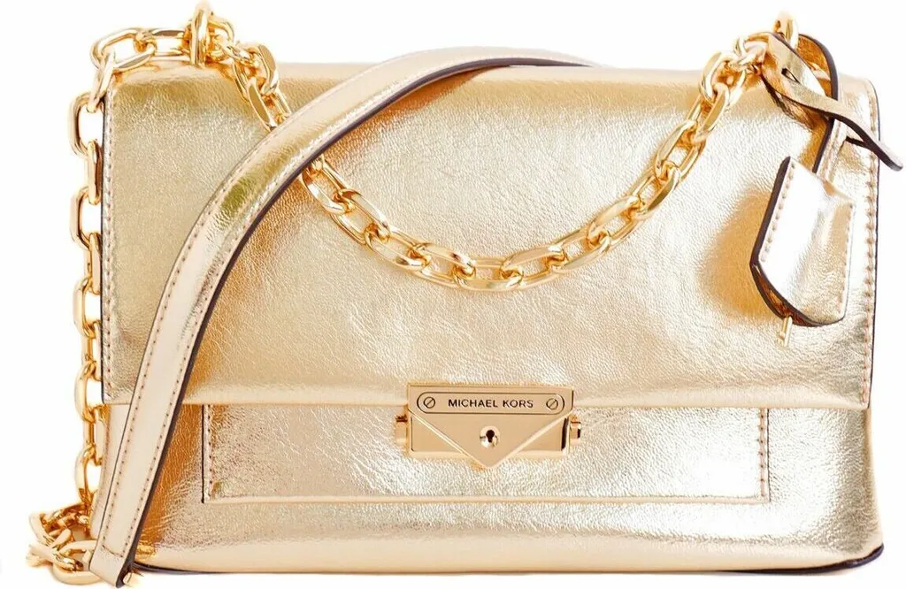Sac bandoulière Michael Kors Cece doré pour femme - Élégance au quotidien