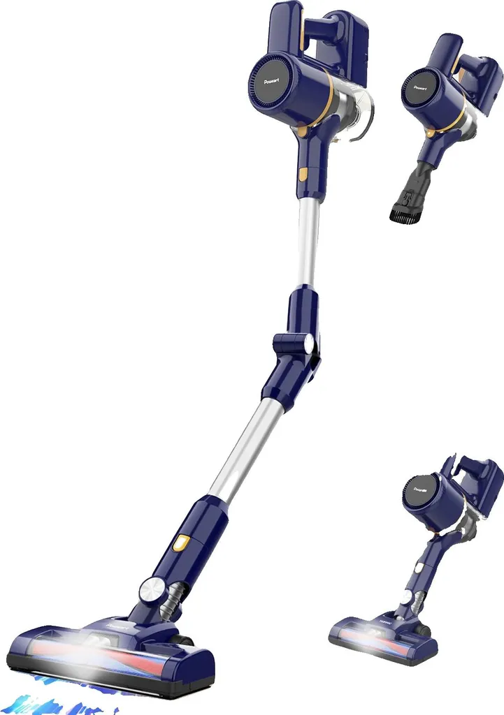 Aspirateur sans fil 55KPa idéal pour poils d'animaux et grands espaces