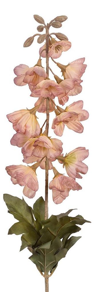 Clayre & Eef Kunstbloem Rosa, kunststof Productafbeelding 