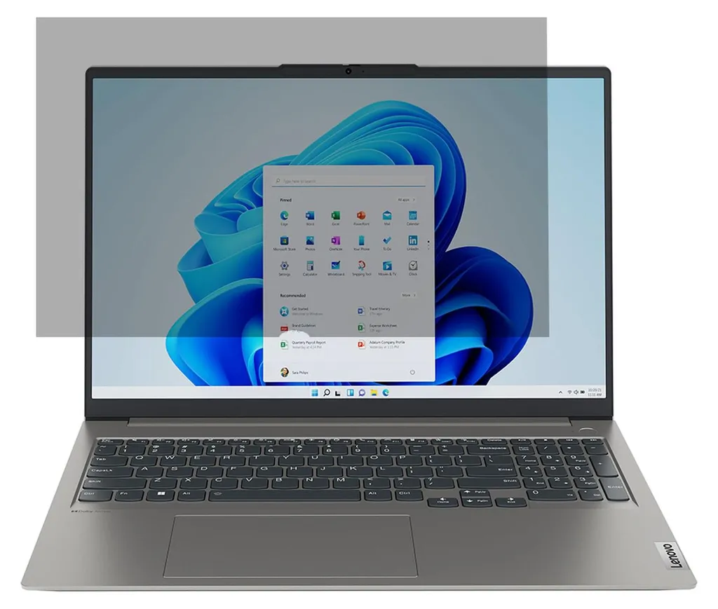 Filtre de confidentialité Lenovo 4XJ1U03940 ThinkBook 16 G4 16" Premium