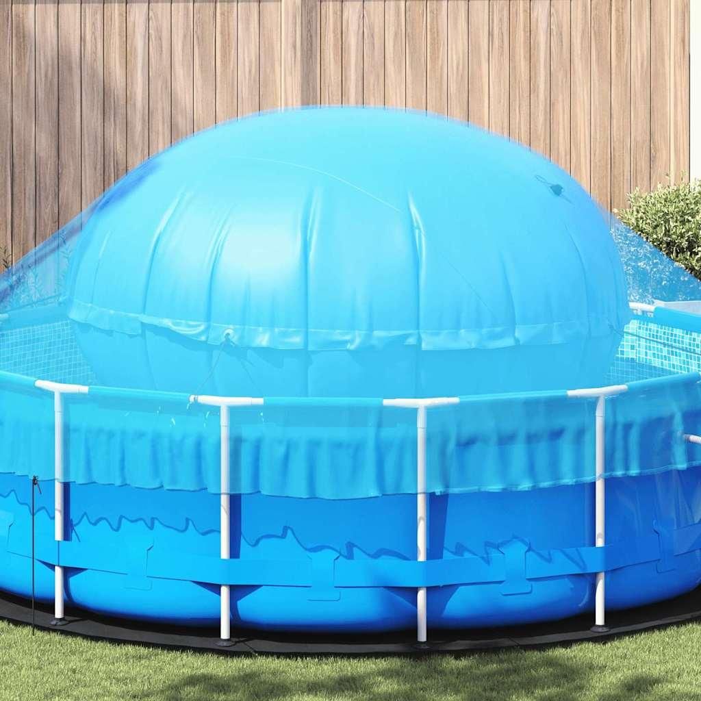 "Schlussverkauf" Winter Pool - UV-beständige - Faltbar - Kissen Blau Ø 310x180 cm PVC C17170