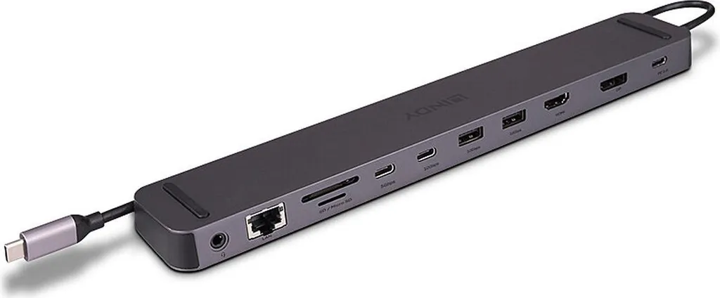 Lindy 43392 DST-Mini XT 810 Dock USB C avec HDMI 4K et Power Delivery