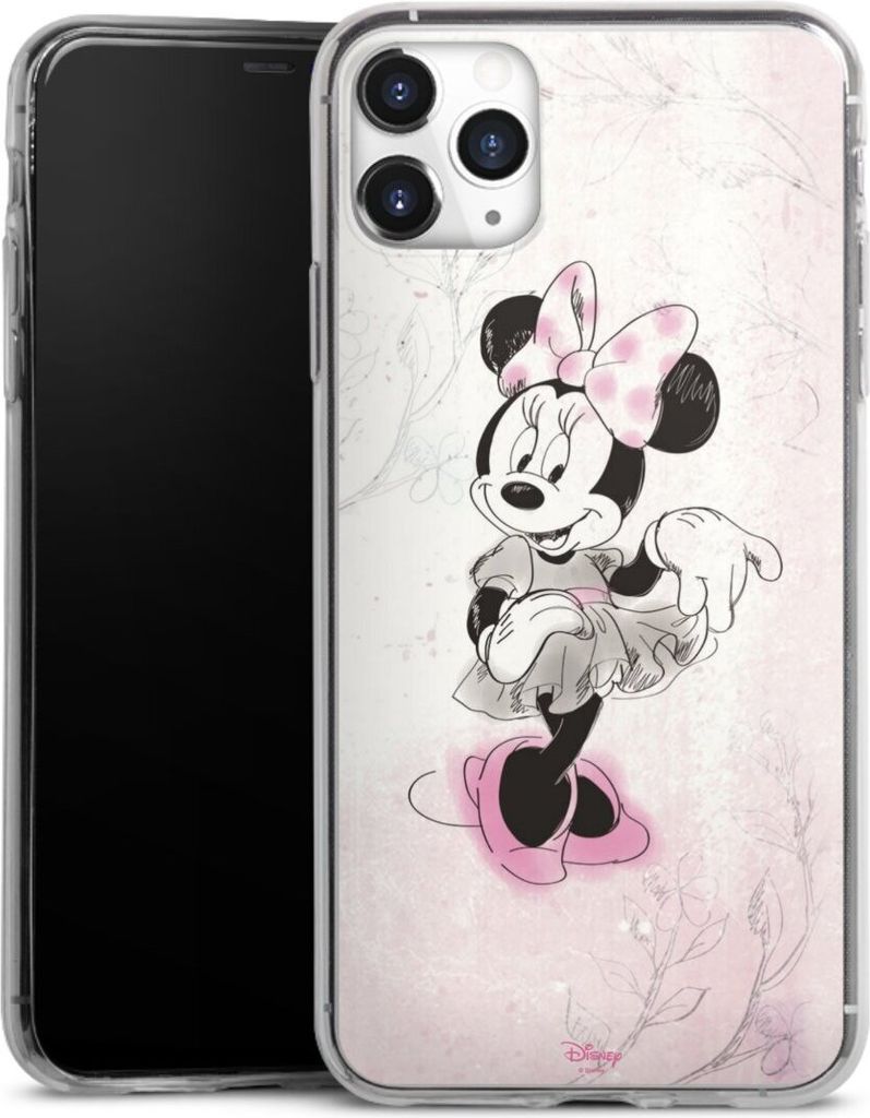DeinDesign Slim Hülle für Apple iPhone 11 Pro Max Silikon Case Ultra Dünn Handyhülle Disney Minnie Mouse Vintage