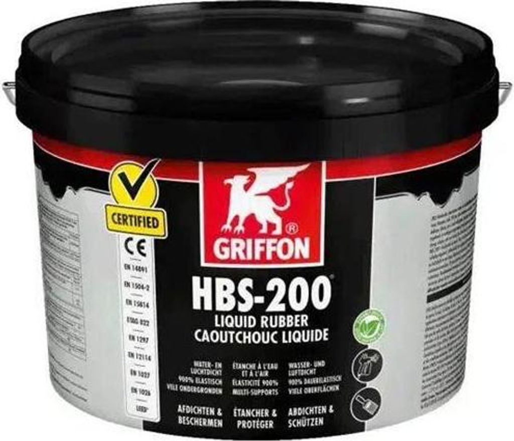 Caoutchouc liquide HBS-200 pour étanchéité GRIFFON pot 1L - Image du produit 