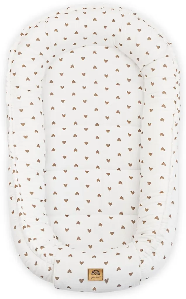 Cocon Bébé pour Co-dodo et Sieste Sécurisée en Coton Doux 60x90cm